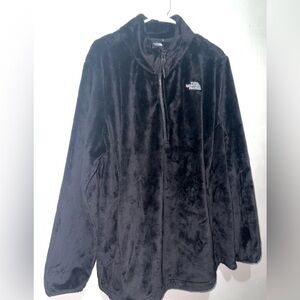 The North Face Plus Size Fuzzy Pull Over Sweater Jacket
